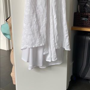 Asos White Maternity Dress